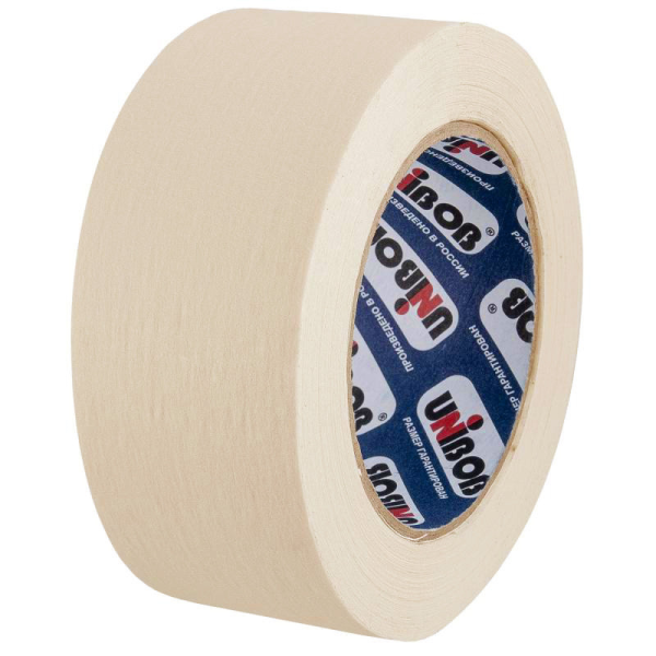Лента малярная Unibob белая 50 мм 50 м