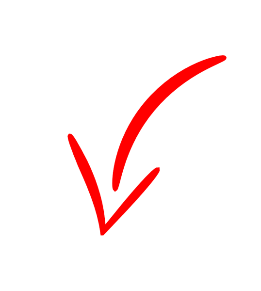 Стрелки на прозрачном фоне