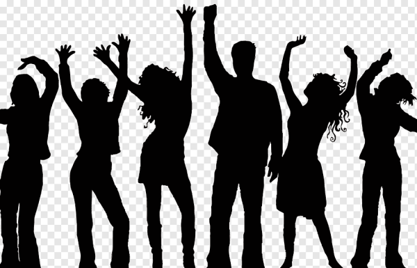 Вечеринка силуэт