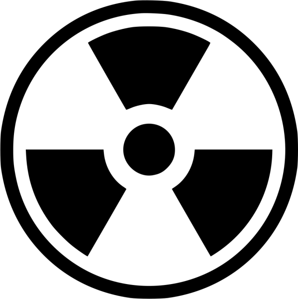 Значок радиации