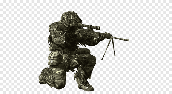 Call of Duty 4 Modern Warfare снайпер