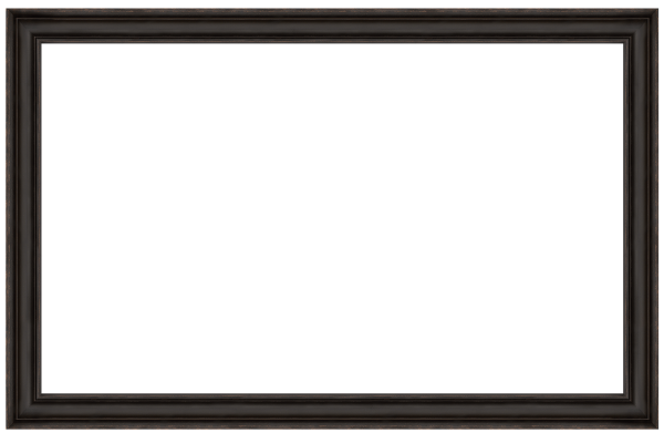 Картина в черной рамке