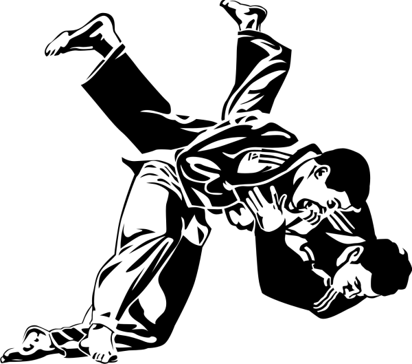 Самбо дзюдо вектор