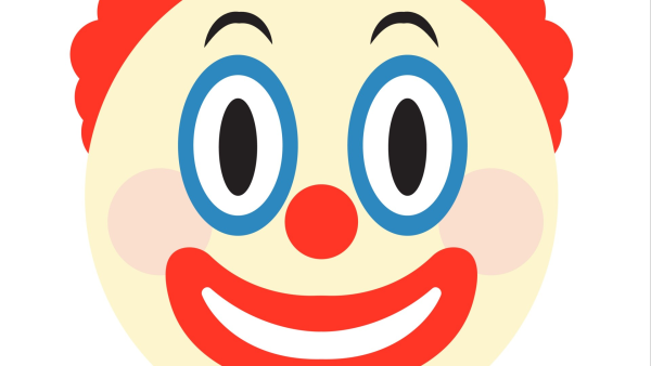 Клоун Emoji