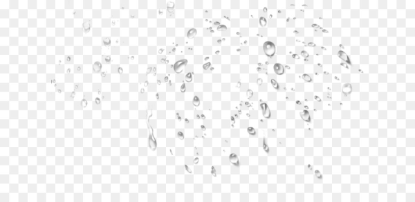 Белые капли на прозрачном фоне