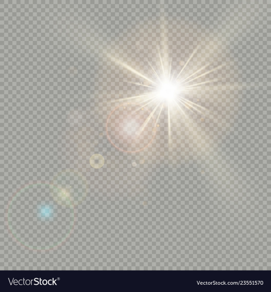 Солнечные блики для фотошопа