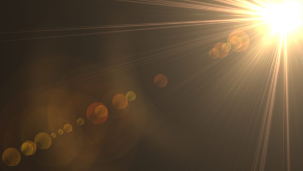 Текстура солнечных бликов