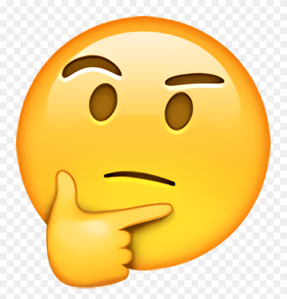 Задумчивый смайлик