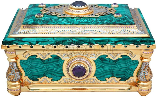 Малахитовый сундук ларец