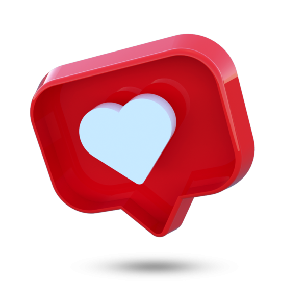 Кнопка сердечко