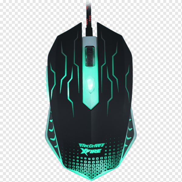 Прозрачная игровая мышка