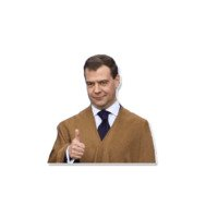 Медведев стикер