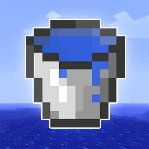Minecraft ведро воды