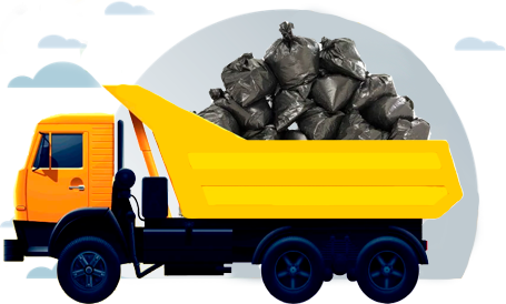 Вывоз мусора значок