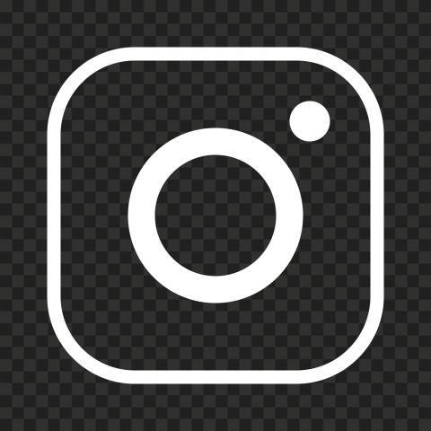 Значок Instagram белый