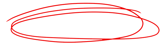 Обводка овал