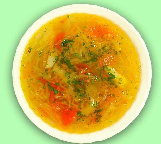 Щи с капустой