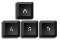 Кнопка WASD на клавиатуре