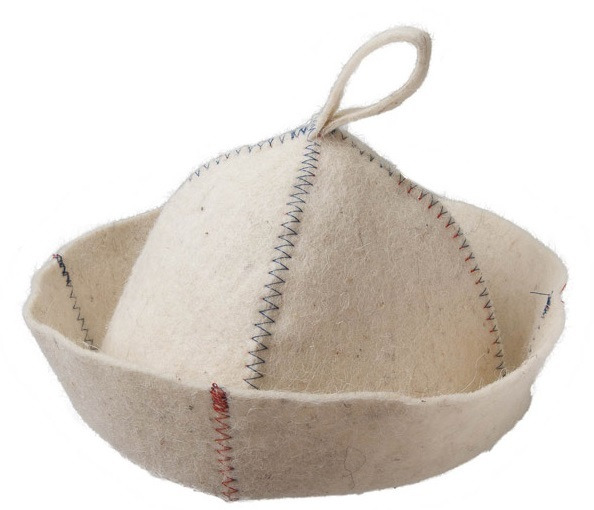 Шапка классика "цветной зигзаг" "hot Pot", войлок 100% /20 41162