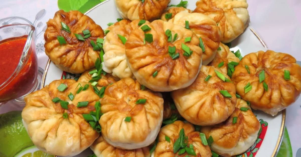 Хошан жареные манты