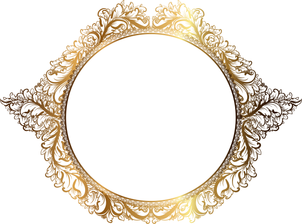 Круглая рамка