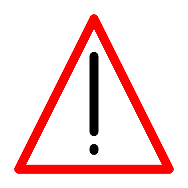 Знак предупреждения