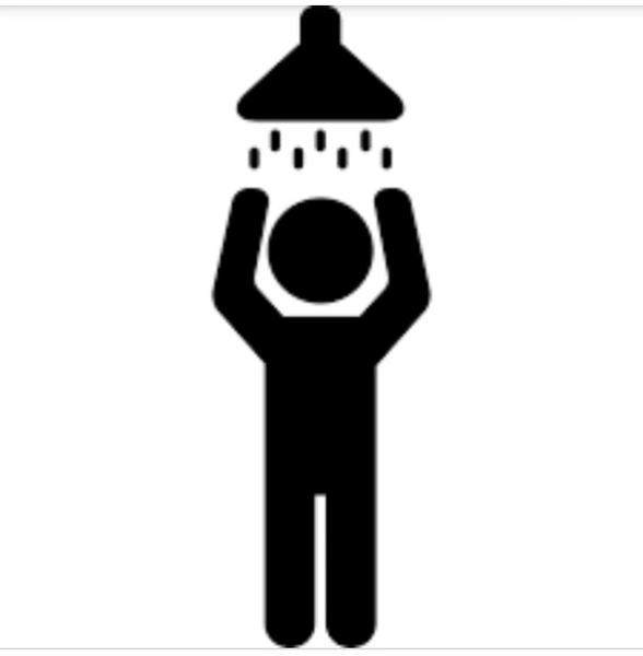 Знак душ