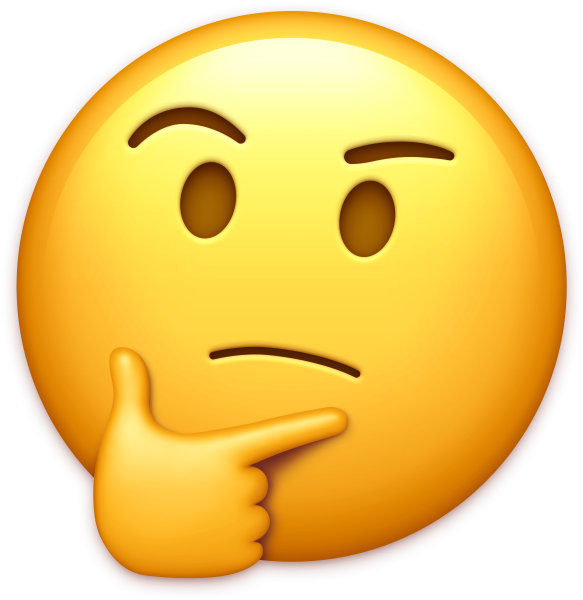 Думающий смайлик