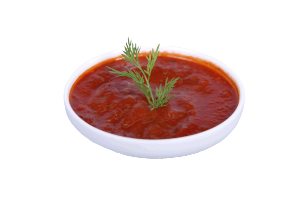 Соусы на белом фоне