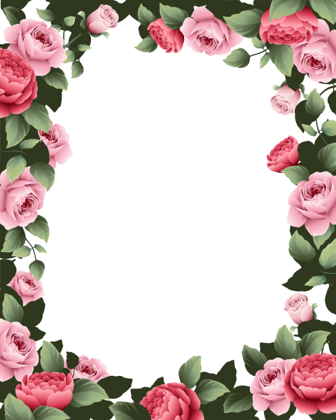 Рамка из цветов