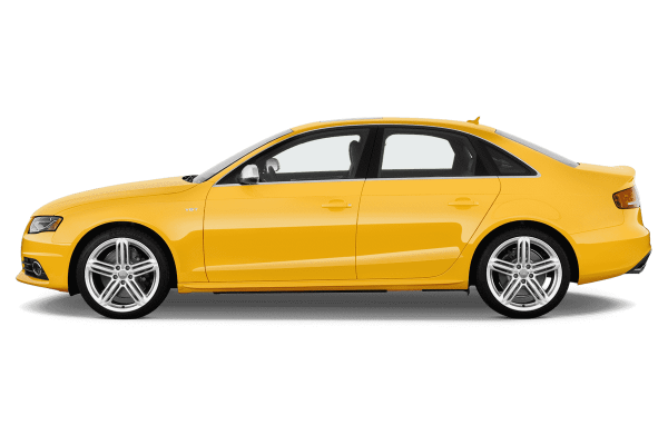 Audi a4 Side view