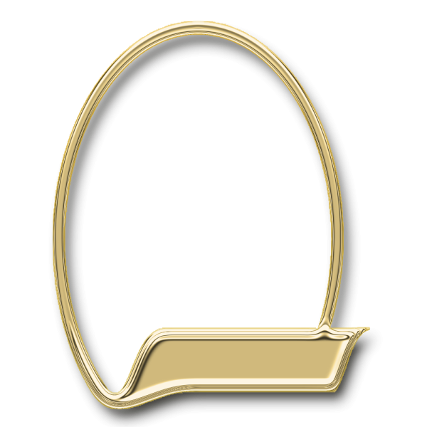 Овальная рамка