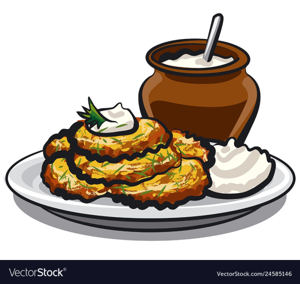 Драники рисунок