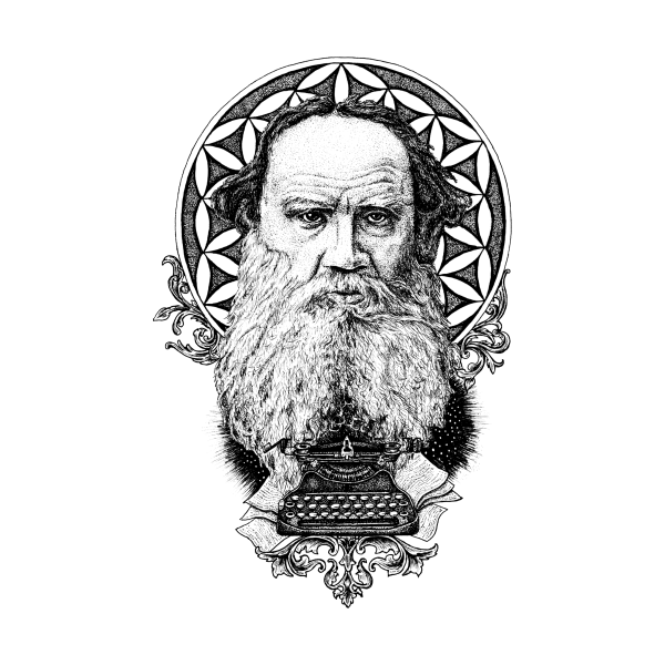 Толстой Лев Николаевич стикер