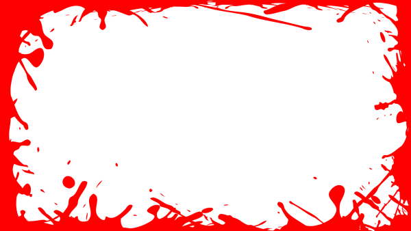 Красная рамка прозрачная