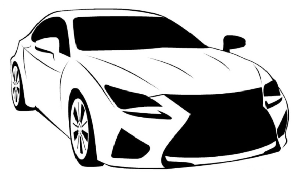 Силуэт автомобиля