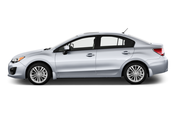 Subaru Impreza, 2008 седан сбоку