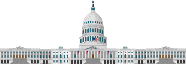 Капитолий Вашингтон вектор