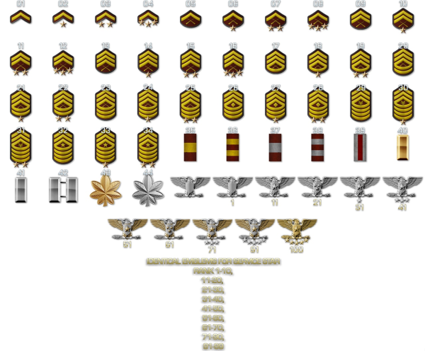 Звания бф3