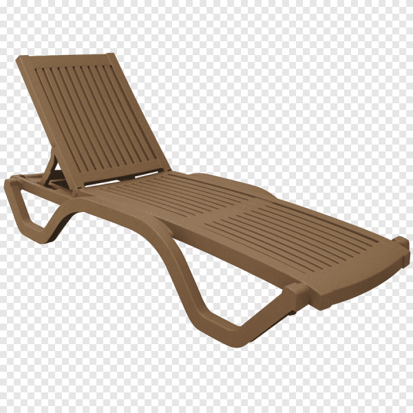 Лежак на прозрачном фоне