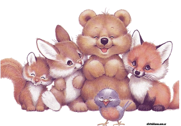 Рисунки зверюшек для детей