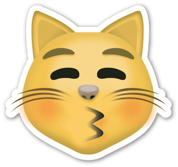 Смайлик кошки айфон