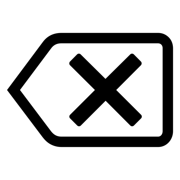 Значок delete