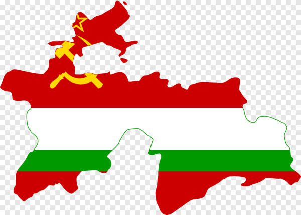 Таджикистан карта флаг