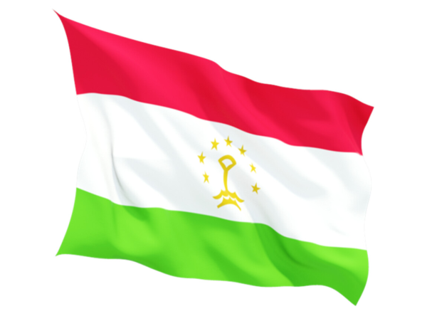 Флаг Tajikistan