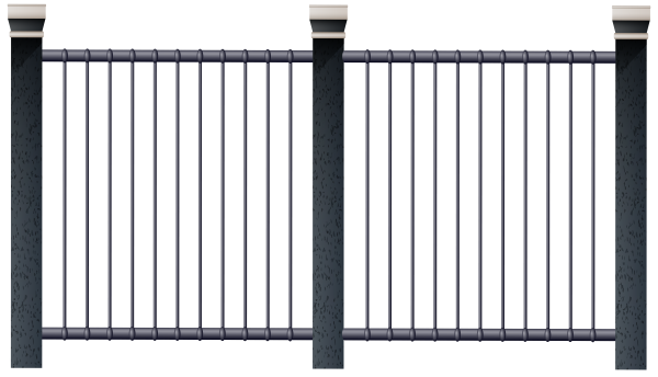 Металлическое ограждение для фотошопа