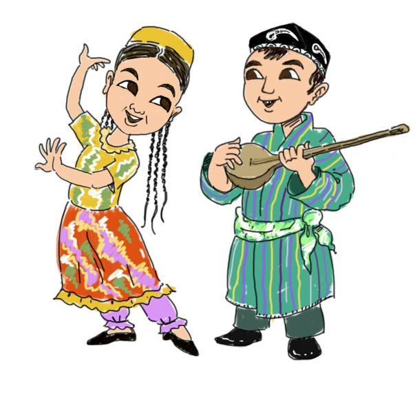 Узбекский народный костюм