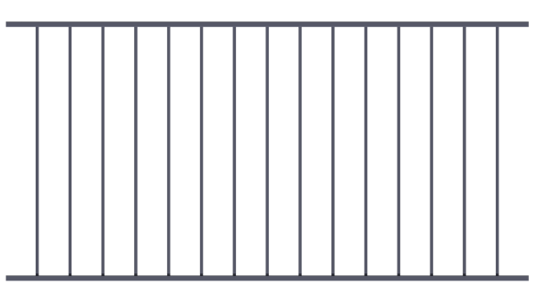 Решетка ограждения металлическая
