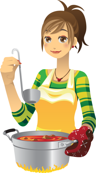 Готовка на прозрачном фоне