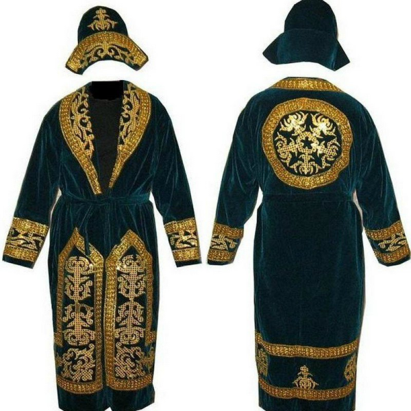 Шапан казахская одежда мужская